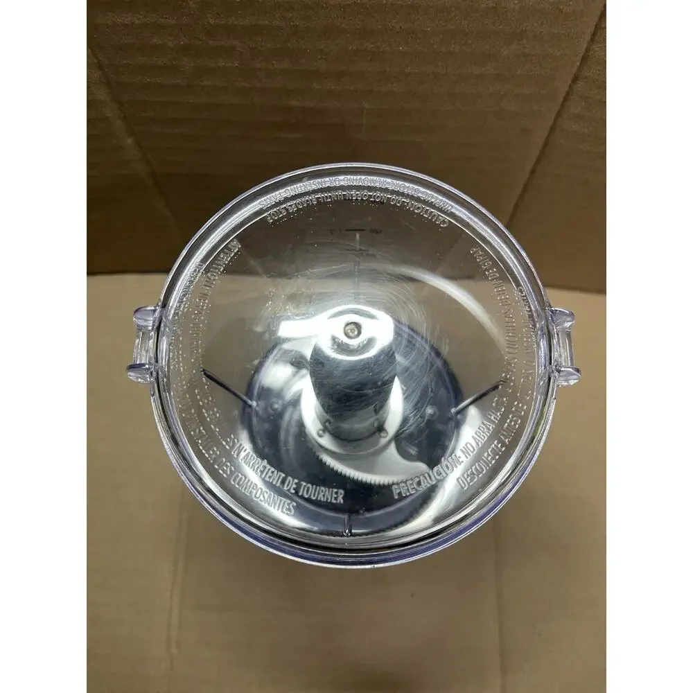 Hamilton‎ Beach Immersion Blender 3-Cup Chopper Processor Bowl Replacement 24 oz